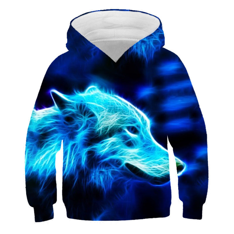 Children Kid 3D Printed Animal Hoodie