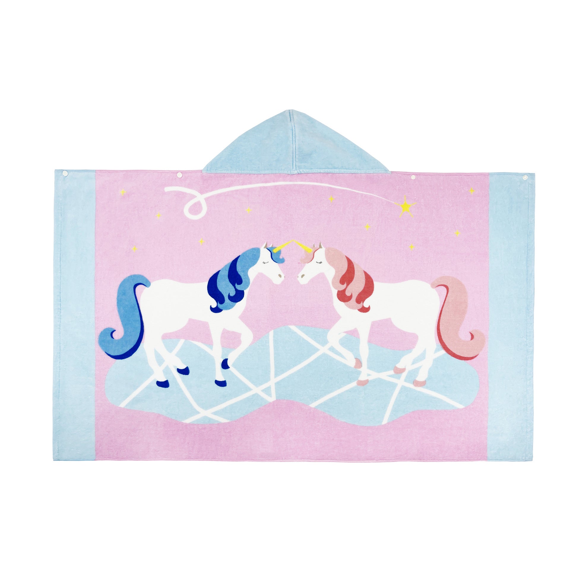 Baby Boy Girl Hooded Bath Towel Cartoon Microfiber Soft Blanket Pajamas