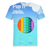 Kid Baby Boy Girl 3D Short Sleeve Summer T Shirt