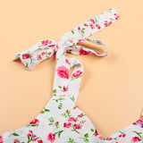 Family Matching Mother-daughter Parent-child Lovely Floral Dresses