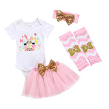 Easter Baby Suit Haki Set 4 Pcs