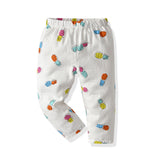 Kid Baby Girl Boy Pajamas Cartoon Long Sleeve Cotton Casual  2 Pcs Set