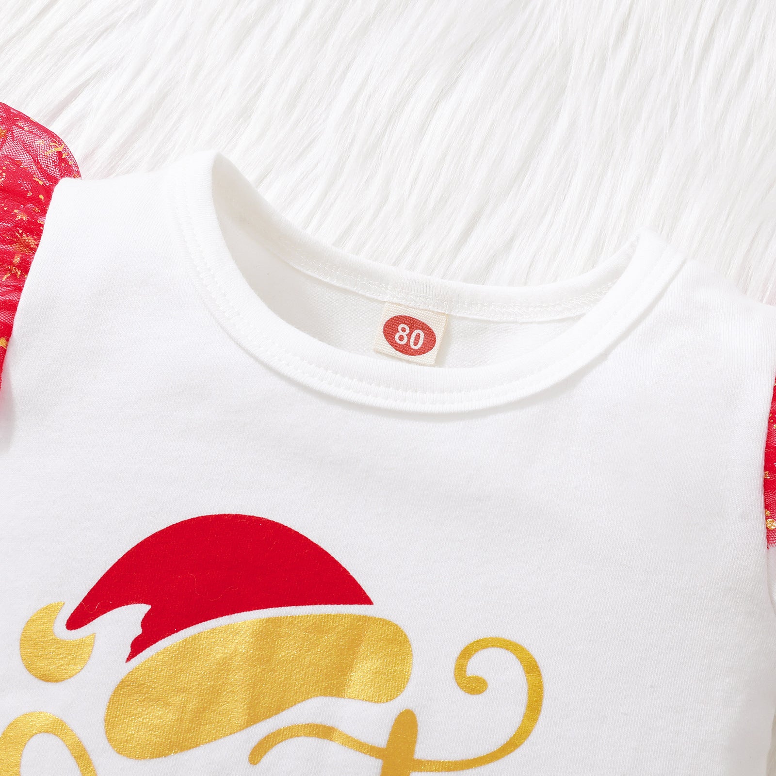 Baby Girl Christmas Fly Sleeve Harley Net Yarn Dresses