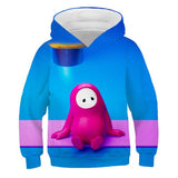 Kids Fall Guys Ultimate Knockout Long Sleeve Hoodie Pullover