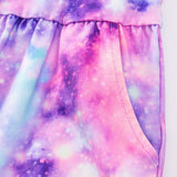 Kid Baby Girl Jumpsuit Long Suspenders Loose Pants
