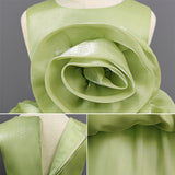 Kid Baby Girl Princess Dress Fashionable Flower Bud Poncho Dress