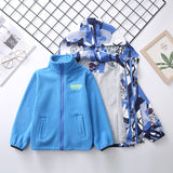 Kid Boy Stormcoat 3-in-1 Detachable Extra-thick Autumn Outdoor Windbreaker Coats