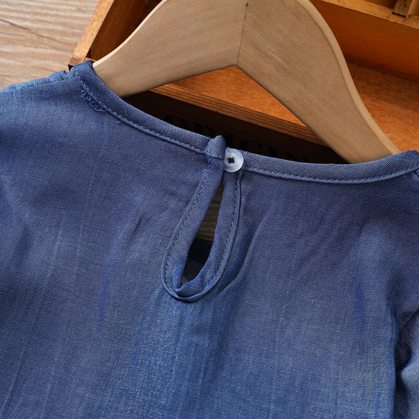 Kid Baby Girl Suit Autumn Solid Flared Sleeve Lace Bell 2 Pcs Sets