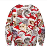 Kid 3D Printed Round Neck Christmas Fashion Hoodie
