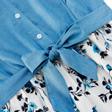 Family Matching Printed Mother-daughter Sleeveless Dress