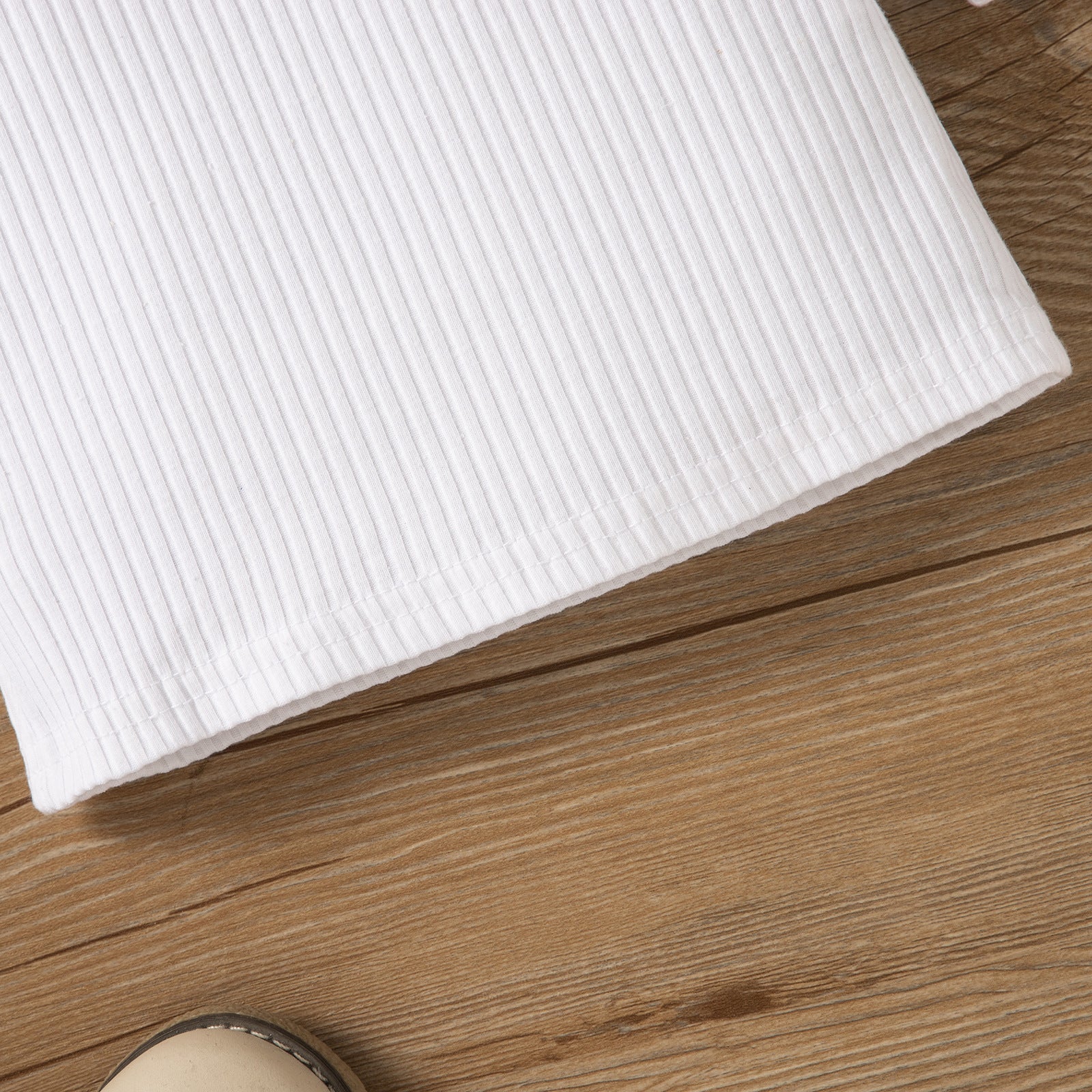 Kid Baby Girl Long Sleeve Jeans Hole Suit Spring Stripe 2 Pcs Sets