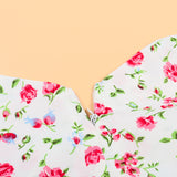 Family Matching Mother-daughter Parent-child Lovely Floral Dresses