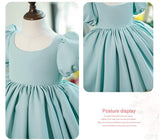 Kid Baby Girl Princess Birthday Snatch Host Flower Dresses