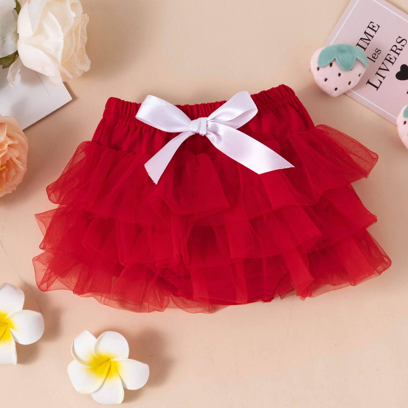Little Baby Girl Valentine's Day Letter Long Sleeve 3 Pcs Sets