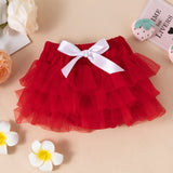 Little Baby Girl Valentine's Day Letter Long Sleeve 3 Pcs Sets