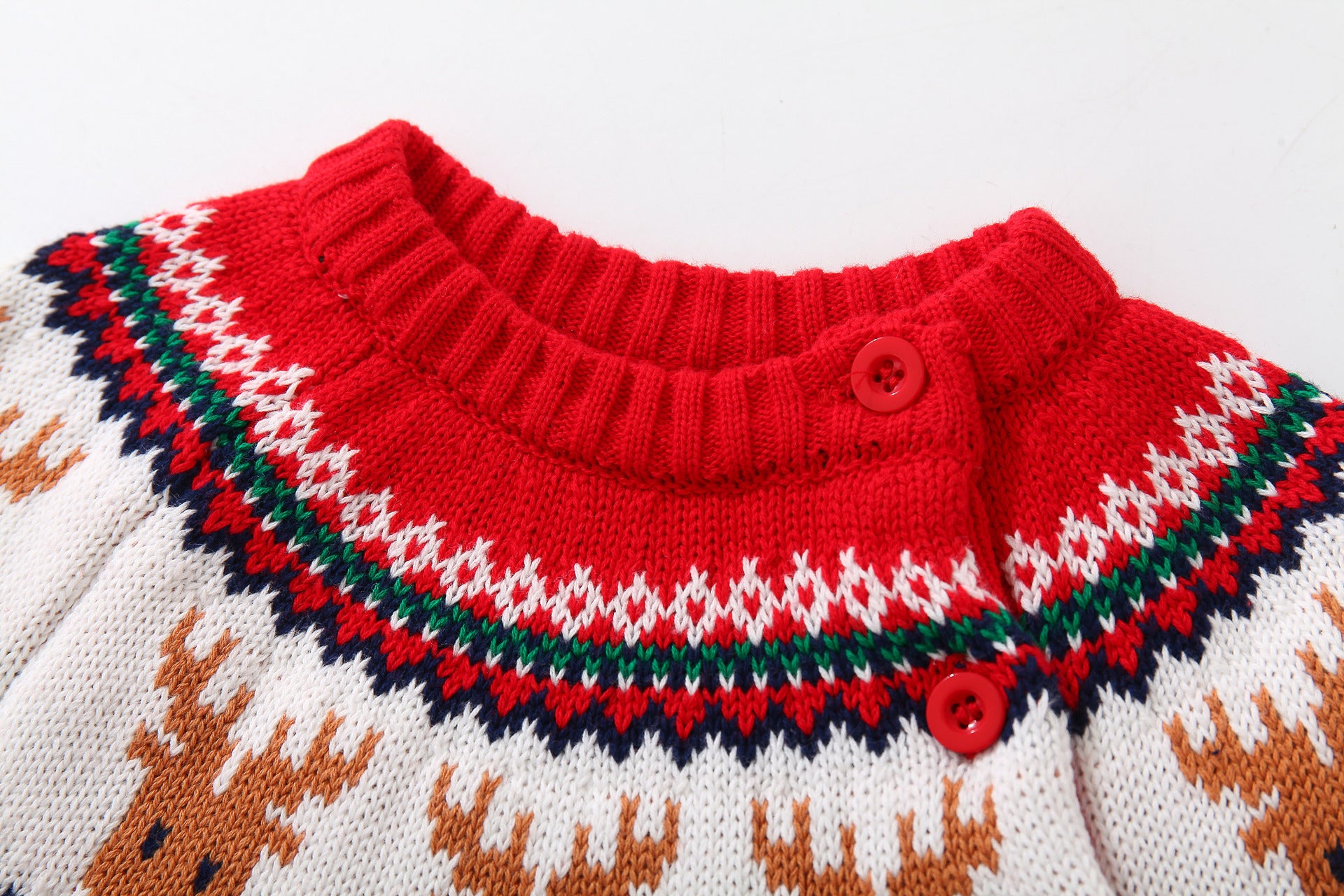 Kid Baby Boy Girl Christmas Elk Pullover Sweater