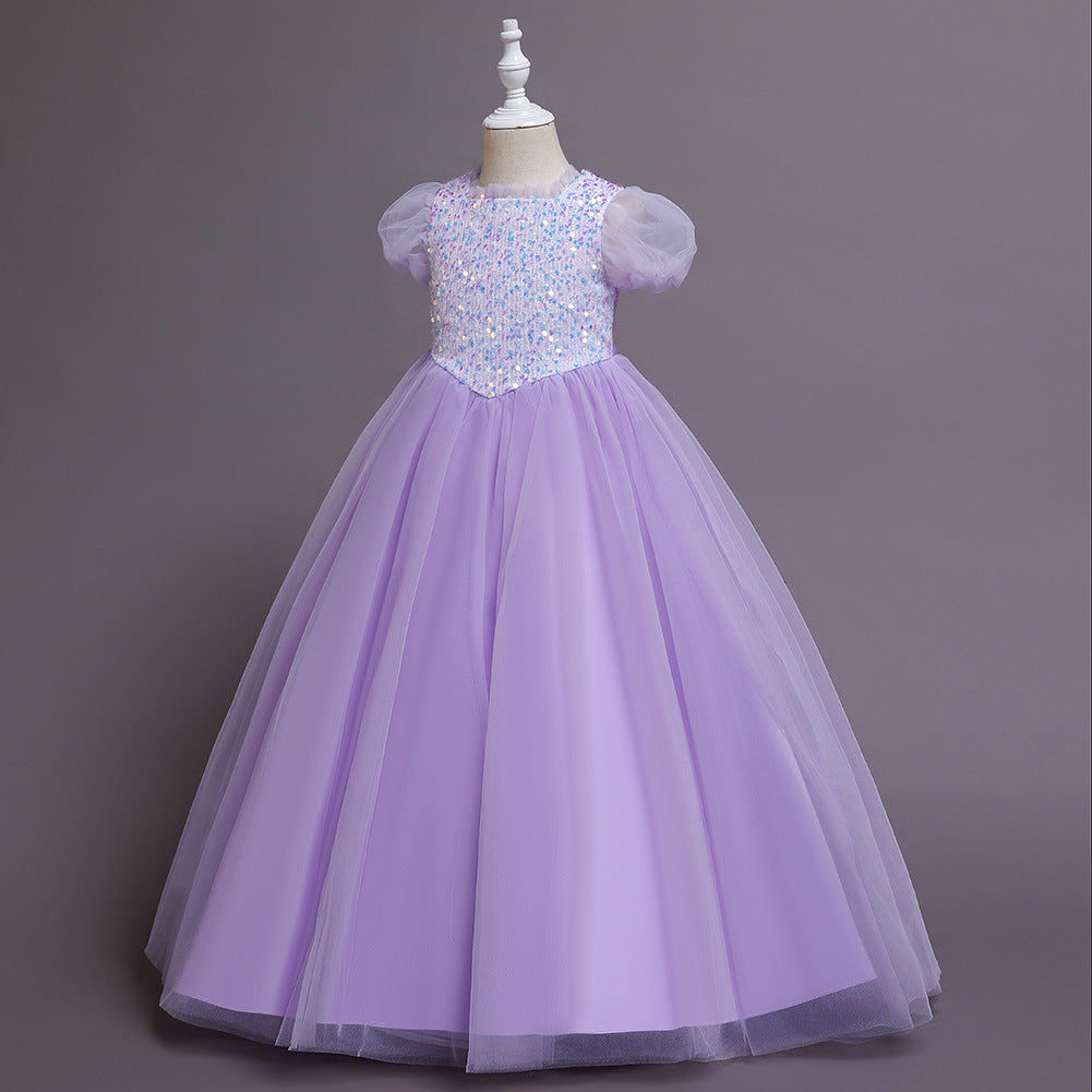Kid Girl Christmas Princess Dress
