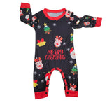 Family Printed Letter Christmas Parent Child Pajamas