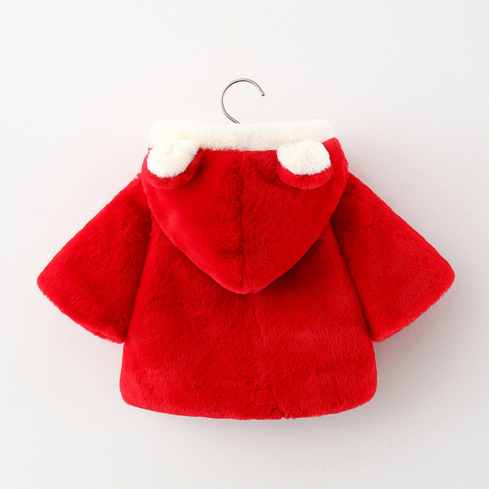 Baby Girl Capes Cactus Hooded Hair Shawl Coats