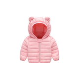 Kid Baby Boy Girl Light Down Cotton Autumn Winter Coat