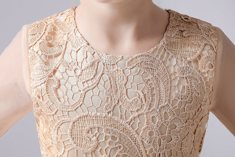 Kid Girl Autumn Spring Princess Formal Dresses