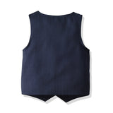 Kid Baby Boy Suit Formal Gentleman 4 Pcs Sets