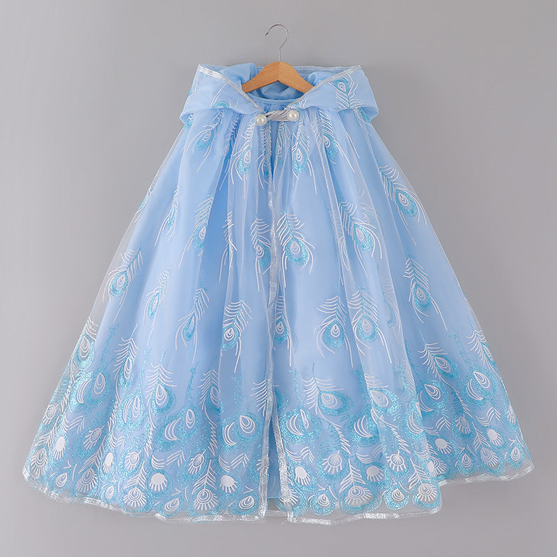 Kid Baby Girls Princess Elsa Long Sleeve Dress