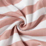 Baby Spring Autumn New Easter Striped Rabbit Printed Sets 2 Pcs