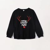Family Matching Fashion Long-sleeved Crew Neck Shirts