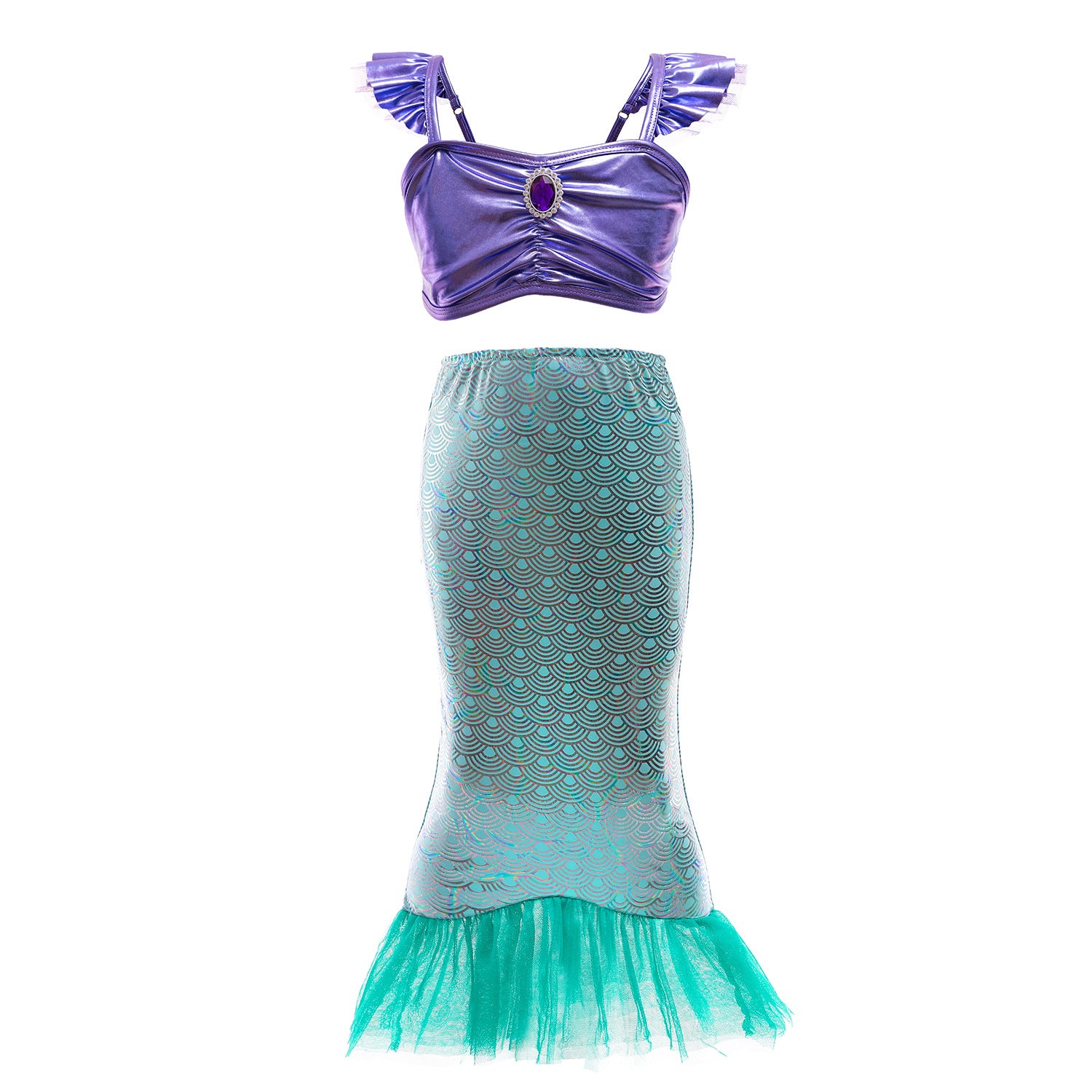 Kid Baby Mermaid Princess Summer Ariel Party Carnival Swimsuits
