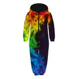 Family Matching Parent-child Long Sleeve Loose Digital Printing Pajamas