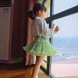 Kid Baby Girl Gauze Princess Autumn Winter Skirt