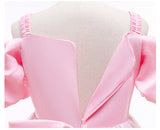 Kid Baby Girl Gauze Fancy Flower Party Dress