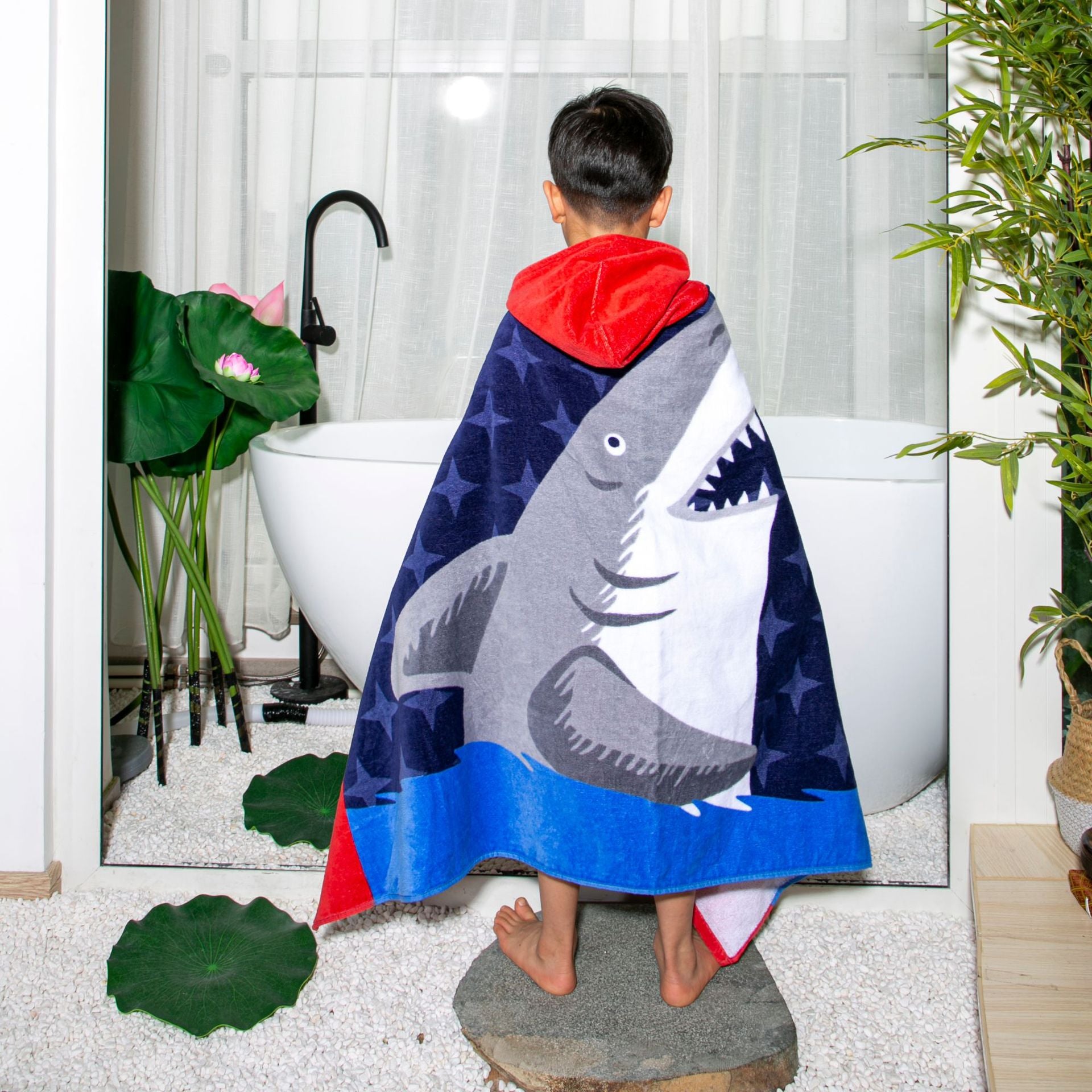 Baby Boy Girl Hooded Towel Spa Towel Bath Blanket Beach Pajamas