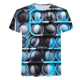 Kid Baby Boy Girl 3D Short Sleeve Summer T Shirt