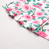 Family Matching Flower Mother and Daughter Dresses