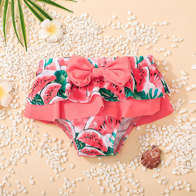 Kid Baby Girls Swimming Suit Cute Watermelon Swimsuit