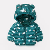 Kid Baby Boy Girl Light Down Cotton Autumn Winter Coat