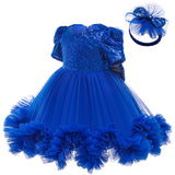 Baby Girl Christmas Adorn Princess Dress