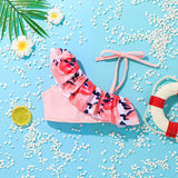 Kid Baby Girls Fashion Bikini Separate Swimsuit
