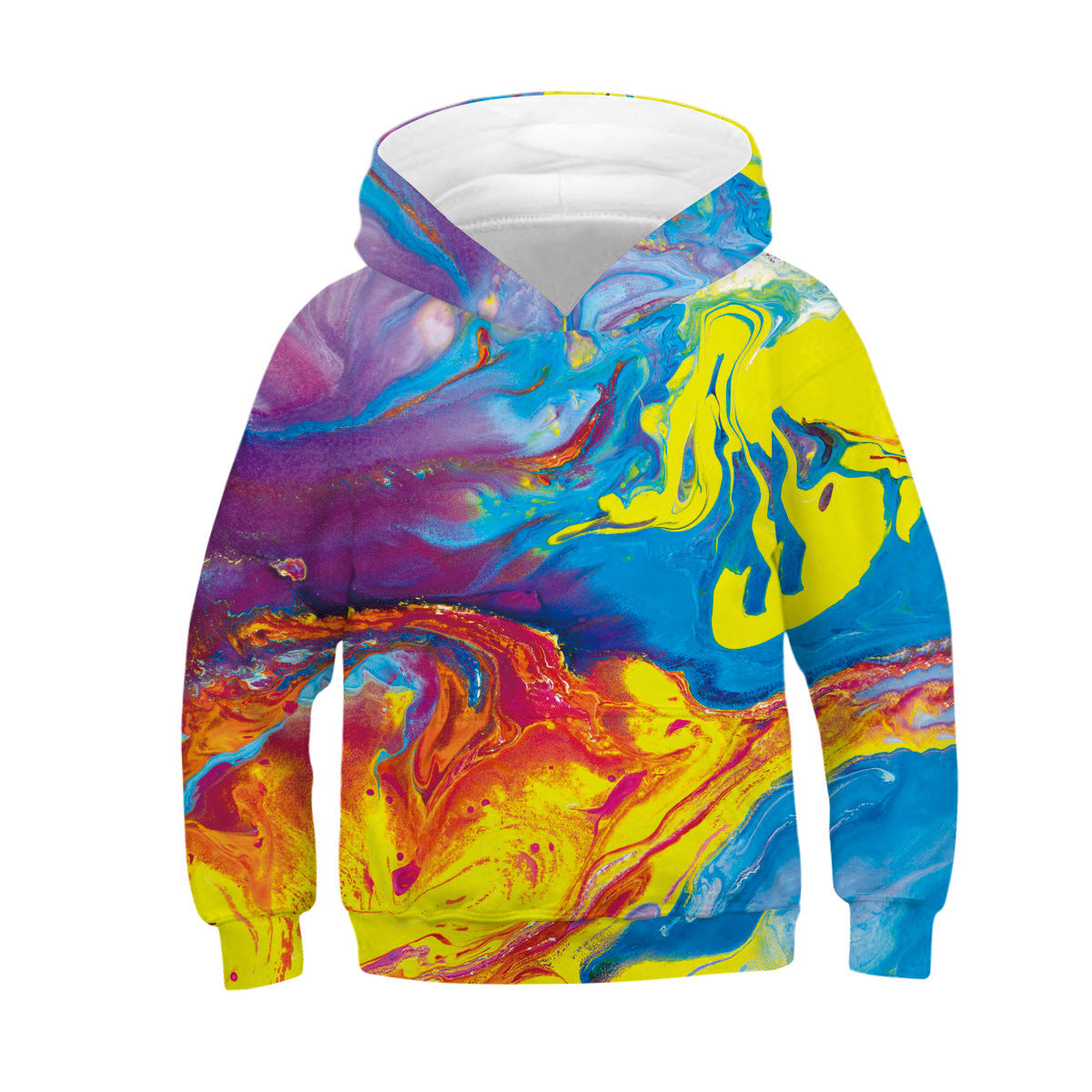 Kid Boy Girl Long Sleeve Fashion Fall 3D Digital Printing Hoodie