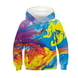 Kid Boy Girl Long Sleeve Fashion Fall 3D Digital Printing Hoodie
