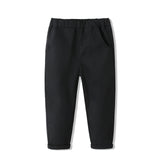 Kid Baby Boys Set Gentleman Panel Waist 3 Pcs Sets