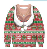 Kid 3D Printed Round Neck Christmas Fashion Hoodie