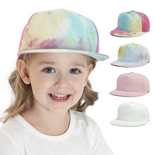 Spring Summer Kid Baby Baseball Cap Solid Color Cotton Casual Adjustable Sun Hat
