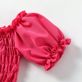 Kid Baby Girls Irregular Torn Denim 2 Pcs Set