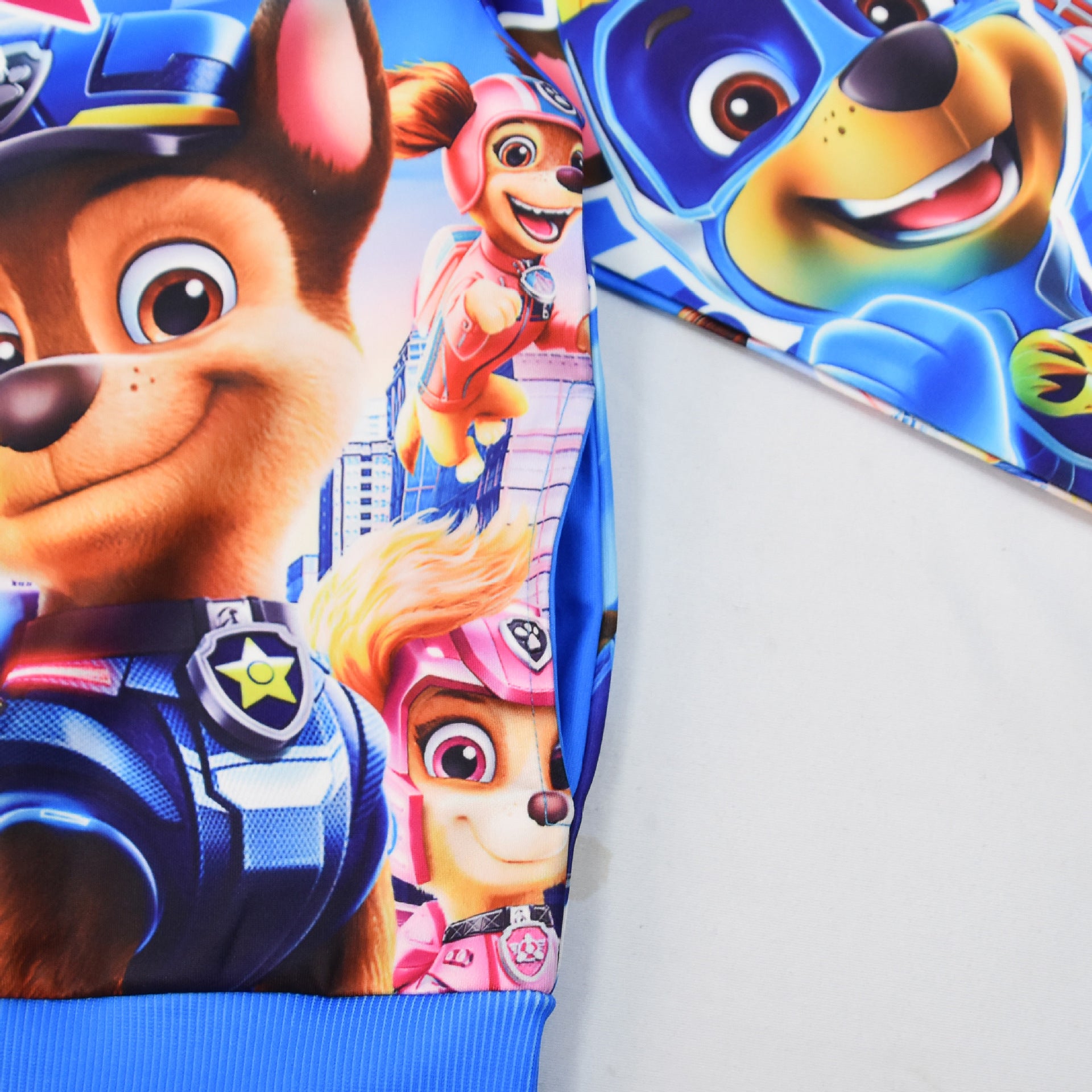 Kid Baby Boy Girl Dog Patrol Team Woof Zipper Hooded Cartoon Coats