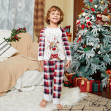 Family Home Spring Autumn Mother-daughter Deer Printed Christmas Pajamas