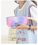 Kid Gradient Rainbow School Bag Large Capacity Backpack 3 Pcs Sets