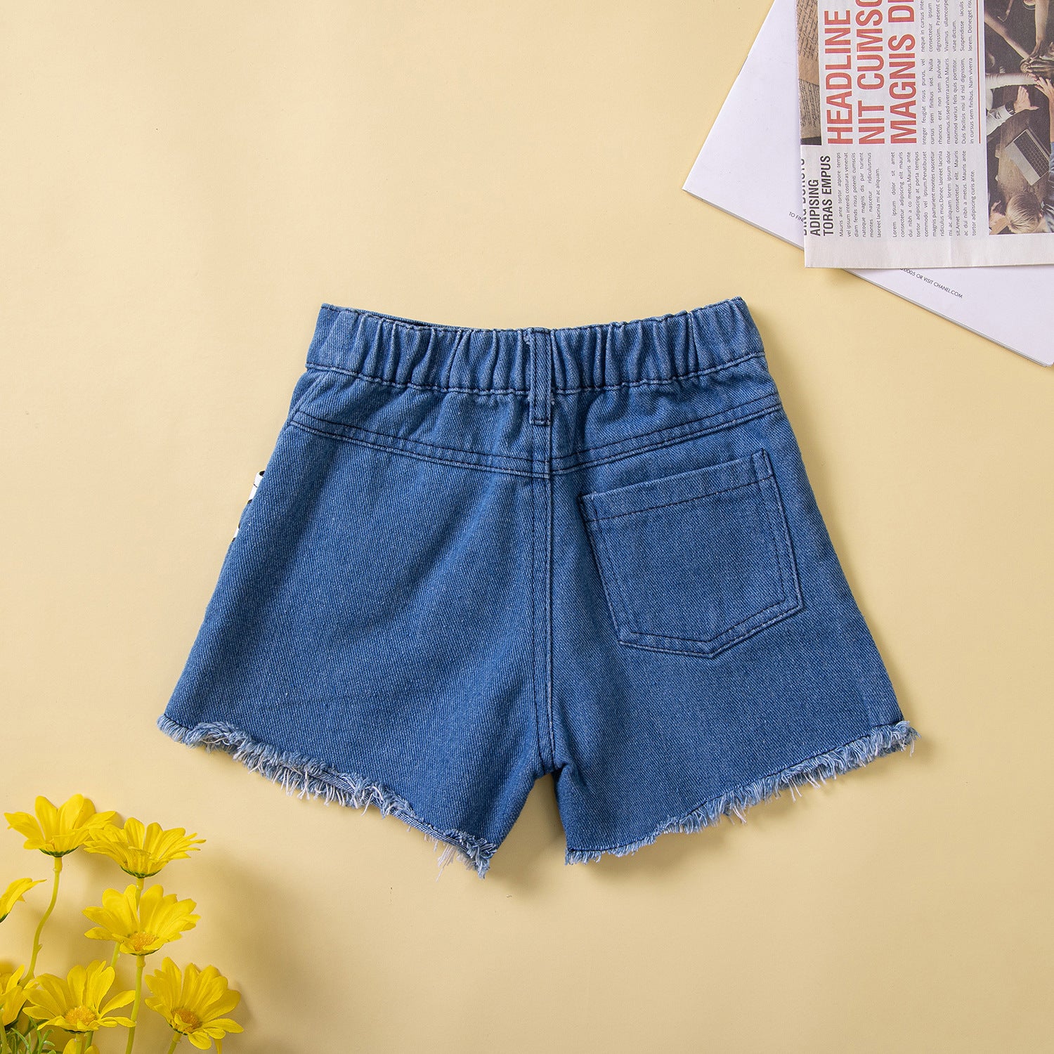 Kid Baby Girl Summer Short Sleeve Cool Flared 2 Pcs Sets